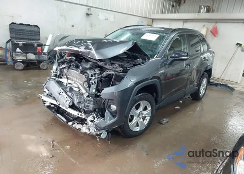 2020 Toyota Rav4 Hybrid Xle z USA, uszkodzony, nr VIN JTMR6RFV4LJ001079